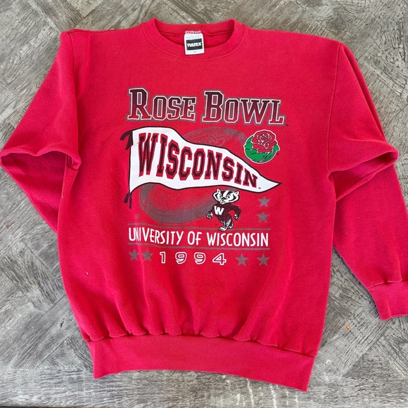 Tultex Other - Vintage Rose Bowl Wisconsin Football Crew